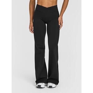 Amazon OQQ Black Yoga High Waist Straight Legs Leggings Pants L